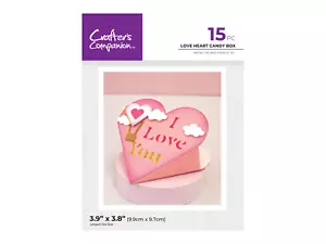 Crafter S Companion - Metall Stanzform & Schablone - Liebes Herzen Candy Box - Bild 1 von 7
