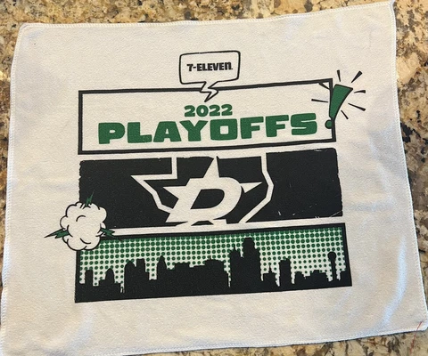 Dallas Stars 2022 Playoffs Rally Towel Cover