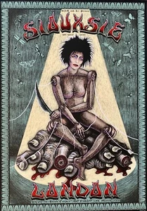 Siouxsie ~ Shepherd’s Bush Empire ~ London 2008 ~ 24"x 36" Poster EMEK - Picture 1 of 1