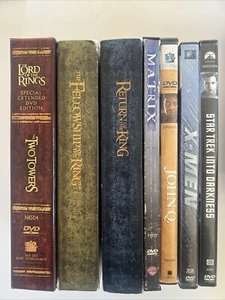 Lord of the Rings, Matrix, X-Men, John Q, Etc - DVDs - Picture 1 of 8