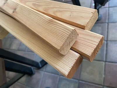 Hochbett - leisten 100cm geschliffen, Fase, Douglasie,45x25mm, Gartengestaltung