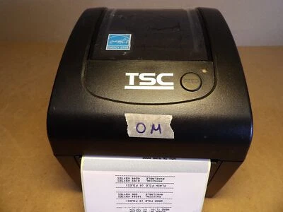 TSC DA210 Direct Thermal Desktop Barcode Label Printer USB 104mm - as NEW/Black - Bild 1 von 4