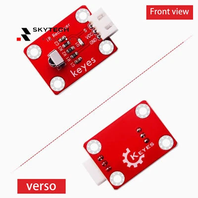 GCSUPERMARKET New Infrared Sensor Receiver Module Board Remote IR Sensor For Arduino