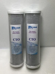 CFS –2 PK Carbon Water Filter Cartridges Compatible w/RainSoft UF50, 21179 - Picture 1 of 3