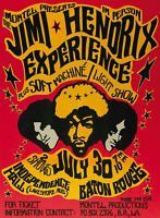Celebrity Picture Poster Art Framed Print Jimi Hendrix Police Mugshots 1969 
