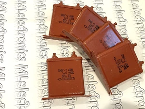 1x  1uF 400V  OMBG-2  ОМБГ-2 USSR Military Paper in OIL PIO Audio Capacitors NOS - Picture 1 of 4