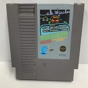 Cartucho de juego Rad Racer NES 1987 serie Sport electrónica reciclado - Imagen 1 de 8
