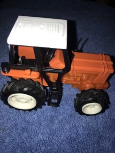 Orange/weiß/schwarz Spielzeug Bauernhof Traktor 4" Metall/Kunststoff - Bild 1 von 7