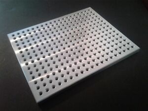 Sacrificial fixture plate or mini pallet - 8" x 10" aluminum