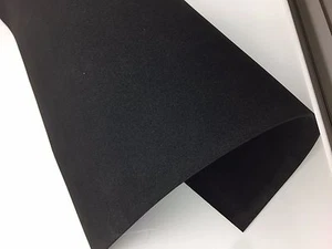 Tela de neopreno NEGRO EPDM Esponja Espuma Material Buskets Coches Varios Grosores - Imagen 1 de 7