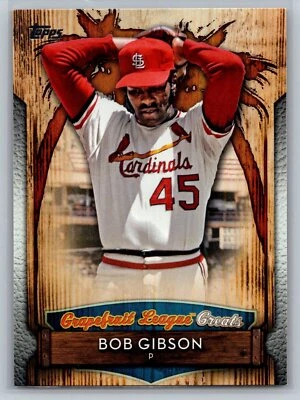 2019 Topps #GLG-10 Bob Gibson Grapefruit League Greats St. Louis Cardinals - Image 1 of 2