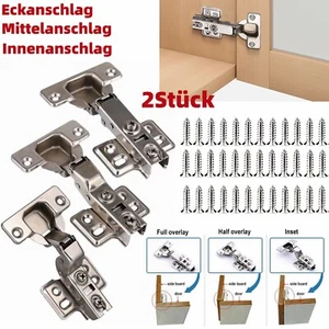 Topfband Paar 35mm Scharnier Möbelscharnier Clip Scharniere Möbelscharnier Tech - Bild 1 von 37