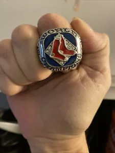 David Ortiz - 2007 Boston Red Sox World Series Ring With Wooden Display Box - Picture 1 of 3