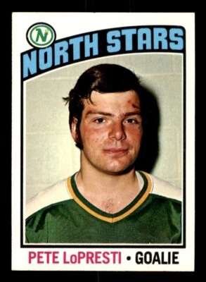 1976 Topps Hockey #184 Pete Lopresti NM/MT *d3 - Image 1 of 2