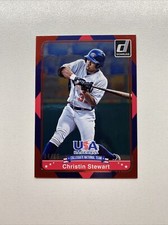 2015 Panini Donruss USA Collegiate National Team Foil /25 Christin Stewart