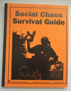 Social Chaos Survival Guide, 2000 American Sentinel, Prepper, Survival, DIY - Foto 1 di 12