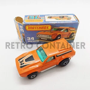 Macchinine - Die-Cast Car Models - Matchbox Vintage - 34 Vantastic Orange Car - Picture 1 of 1