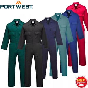Original Portwest S999 Herren Overall Overall Mechaniker Arbeitskleidung Sicherheit Kesselanzug - Bild 1 von 12