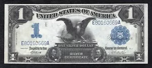 fr. 234 1899 1 $ ONE DOLLAR "BLACK EAGLE" SILBER ZERTIFIKAT CA. BANKFRISCH - Bild 1 von 2