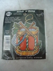 Needle Magic Inc. Stitch “N Hang Drum Counted Cross Stitch Kit 3” X 2 ½” - Picture 1 of 2