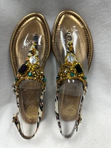 Women’s Vince Camuto MALLORY Sandals Flats Size 10M (NEW IN BOX!) - Picture 1 of 6