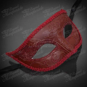 Men's Mysterious Charming Prince Venetian Party Prom Masquerade Ball Eye Mask - Picture 1 of 73