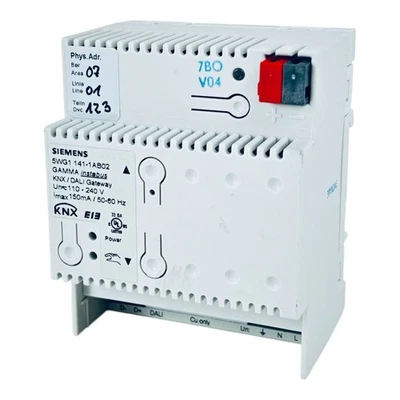 Siemens 5WG1141-1AB02 EIB KNX DALI Gateway / Kommunikation DALI-Aktor / GAMMA - Bild 1 von 3