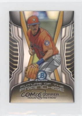 2014 Bowman Draft Future of the Franchise Mini Chrome Carlos Correa #CC - Image 1 of 2