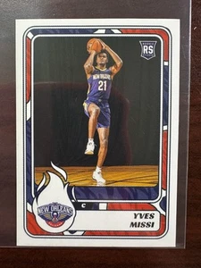 Pegatina de baloncesto Panini 2024-25 #406 Yves Missi (RS) - New Orleans Pelicans - Imagen 1 de 2
