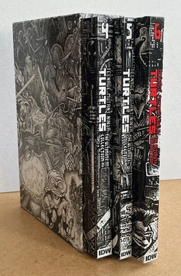 TEENAGE MUTANT NINJA TURTLES: ULTIMATE COLLECTION Vol 4 5 6 LTD ED SLIPCASE SET - Image 1 of 4