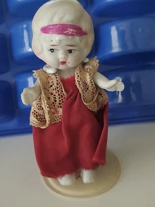 Dollhouse Doll Miniature Bisque - Picture 1 of 3