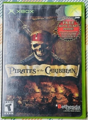 Piratas del Caribe - Microsoft Xbox Con Estuche Probado/Funciona Envío Rápido Foto 1 de 4