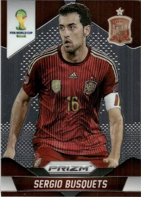 2014 Panini Prizm FIFA World Cup Brazil Sergio Busquets Spain #174 - Image 1 of 2