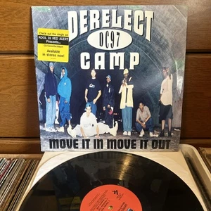 Derelect Camp - Move It In Move It Out 1997 Vinyl Record Hip Hop Vg+ Promo - Picture 1 of 3