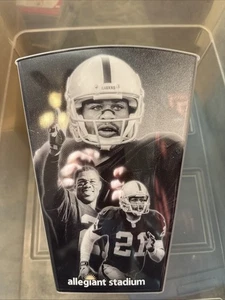 Seau de baignoire à pop-corn Eric Allen Hall of Fame Raiders Las Vegas stade allégiant - Photo 1/3