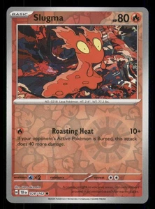 Slugma SV05: Temporal Forces #028/162 Common Reverse Holo Pokemon NM - Picture 1 of 2