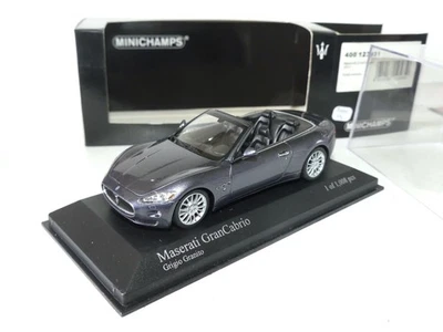 MASERATI GRANCABRIO 2010 Gris Grey MINICHAMPS 1:43 - Photo 1/2