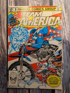 TEAM AMERICA #5 - Marvel Comic Book - 1982 - Bild 1 von 3
