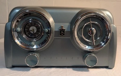 Radio y reloj AM/FM Crosley CR52 de colección edición coleccionista con casete  Foto 1 de 4