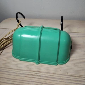 Cabecero de cama vintage años 40 EAGLE LUZ en lámpara verde jade - Imagen 1 de 7