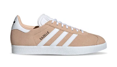 adidas Originals Gazelle Women's Trainers - All Sizes Available Halo Blush/White - Image 1 of 4