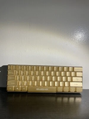 *UBER RARE* Bugha Limited Edition gold RGB Gaming 60% Keyboard - Image 1 of 4