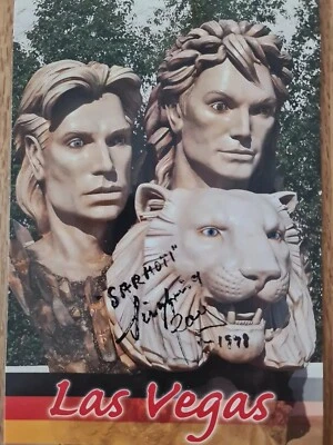 SIEGFRIED & ROY XL Autogramm Original Signiert Autograph Signed Foto 10x15 cm - Bild 1 von 2
