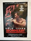 Iron Heart Movie Poster 1992 Bolo Yeung Vintage MMA