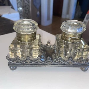 Antico 1800 Inkwell di Rockford Silver Co. - Foto 1 di 9