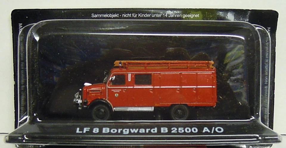 Pompiere LF 8 Borgward B 2500 A/O, 1:72, Atlas, Rimanenza, Nuovo - Immagine 1 di 1