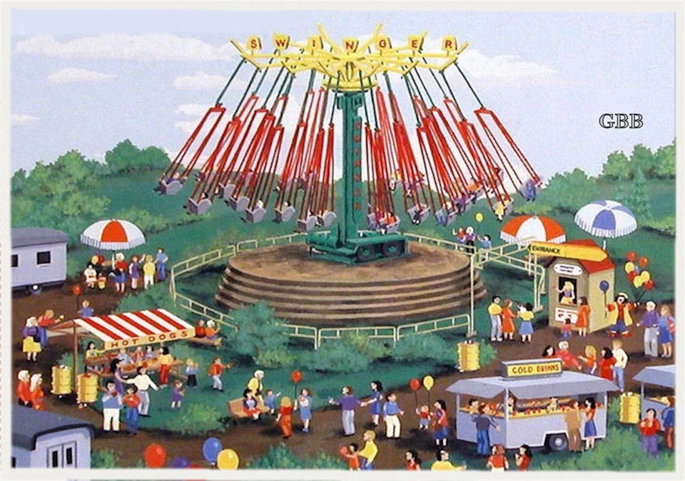 HO 1:87 Scale CIRCUS CARNIVAL SWINGER RIDE KIT New in Sealed Box IHC 5113 - Image 1 of 1