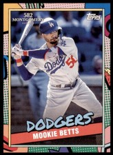 2023 Topps 582 Montgomery Club Set #1 #12 Mookie Betts Los Angeles Dodgers