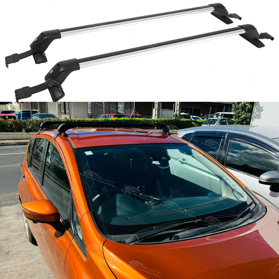 Barras transversales de techo para Nissan Versa Note equipaje kayak portadores de carga con llaves Foto 1 de 4