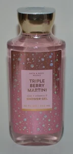 1 NEW BATH & BODY WORKS TRIPLE BERRY MARTINI SHOWER GEL WASH ALOE VITAMIN E 10OZ - Picture 1 of 4